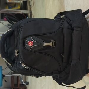 Swiss Gear Black Scan smart laptop Backpack Computer  bag Unisex